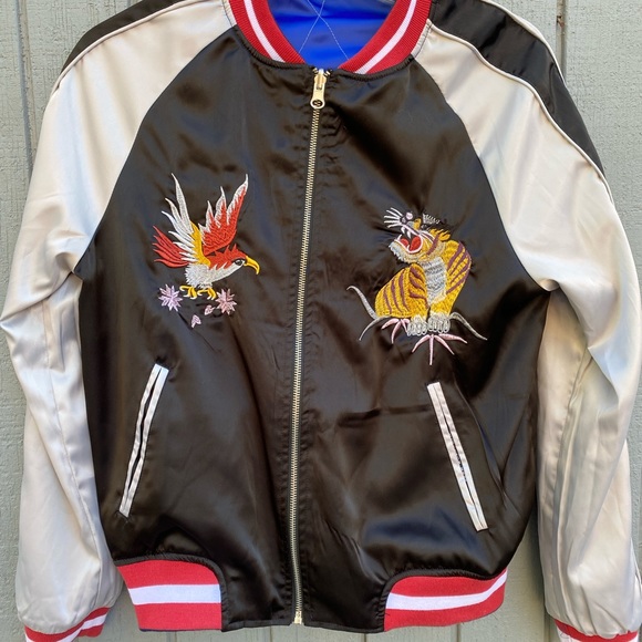 Vintage Reversible Japan Bomber Jacket - Picture 10 of 15